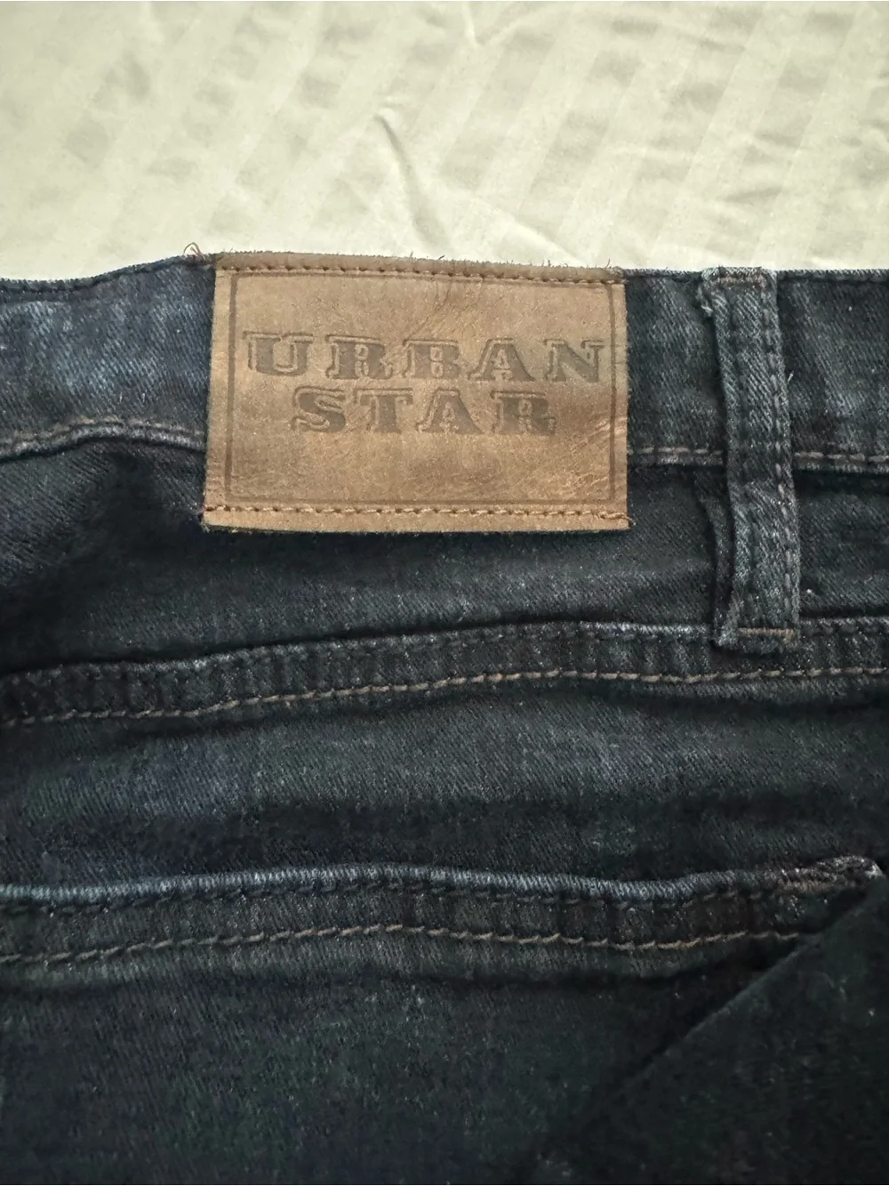 Urban Star Men's Stretch relaxed fit straight leg 130903Jeans, Size 32Wx30L